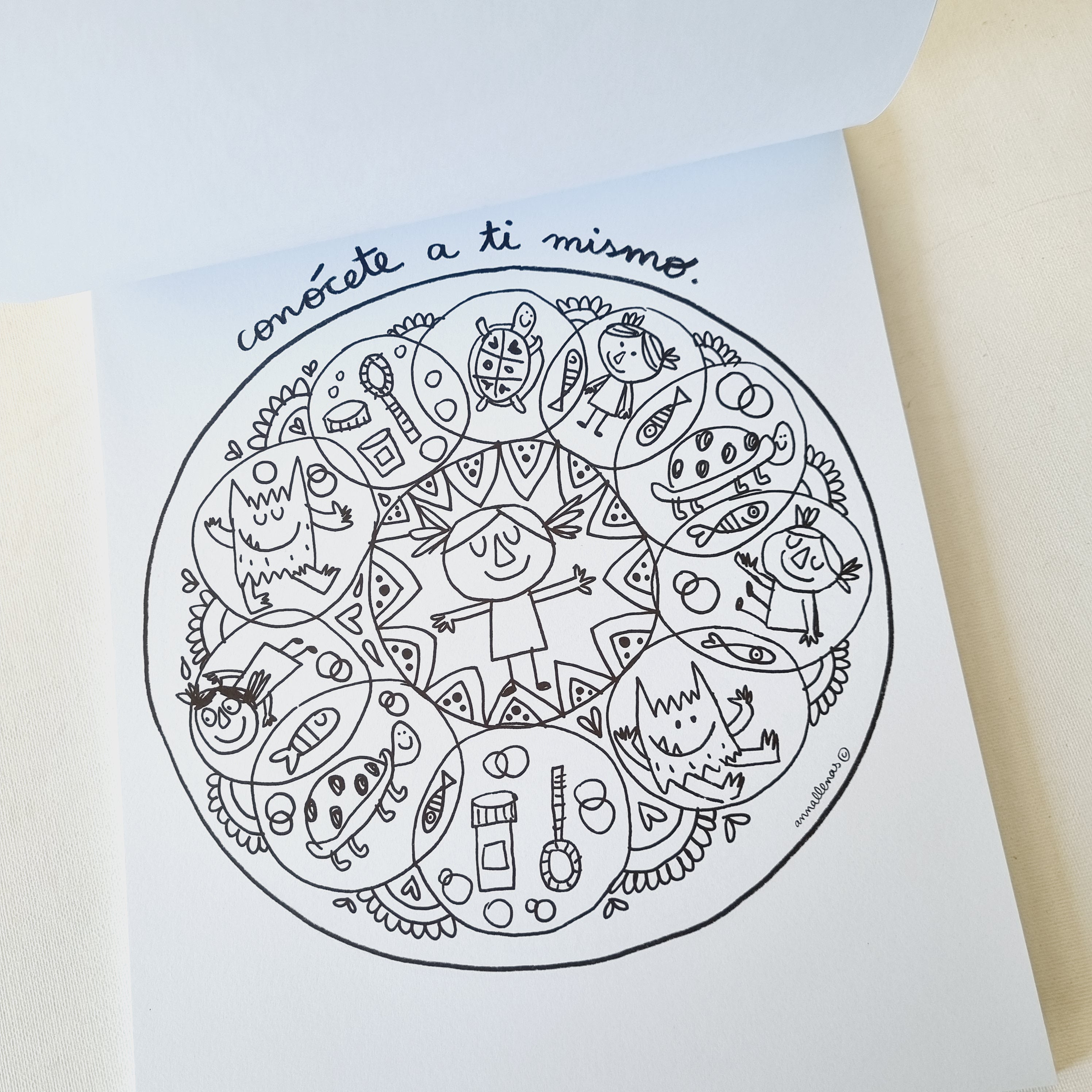 Mandalas. Mosntruo de colores Mandalas. Mosntruo de colores